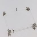 LOUIS VUITTON Monogram Love Message Mini Trunk plastic Clear M99079 Auth 176089-9