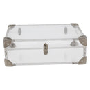 LOUIS VUITTON Monogram Love Message Mini Trunk plastic Clear M99079 Auth 176089-13