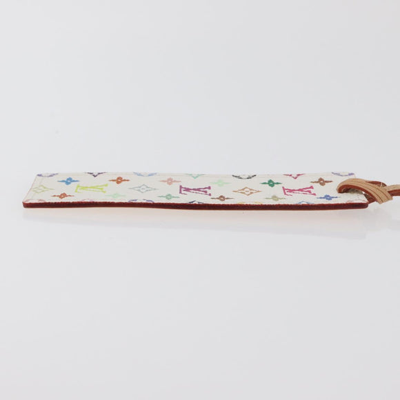 LOUIS VUITTON Multicolor Mark Page Kadu Bookmark White M99196 LV Auth 176092A