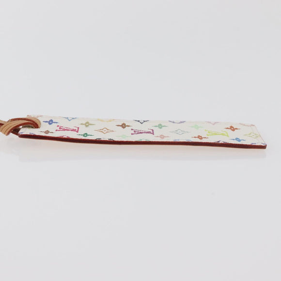 LOUIS VUITTON Multicolor Mark Page Kadu Bookmark White M99196 LV Auth 176092A