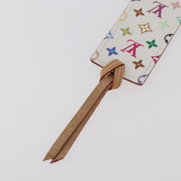 LOUIS VUITTON Multicolor Mark Page Kadu Bookmark White M99196 LV Auth 176092A