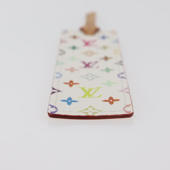 LOUIS VUITTON Multicolor Mark Page Kadu Bookmark White M99196 LV Auth 176092A