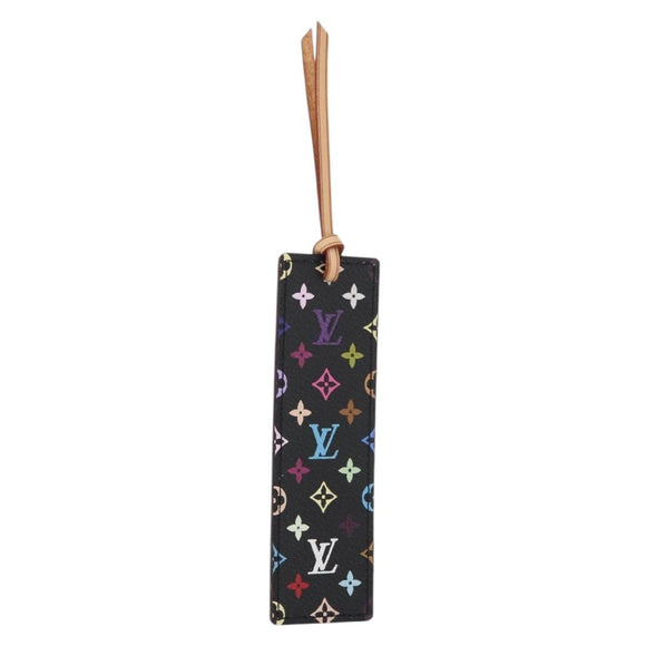 LOUIS VUITTON Multicolor Mark Page Kadu Bookmark Black M99197 LV Auth 176093A