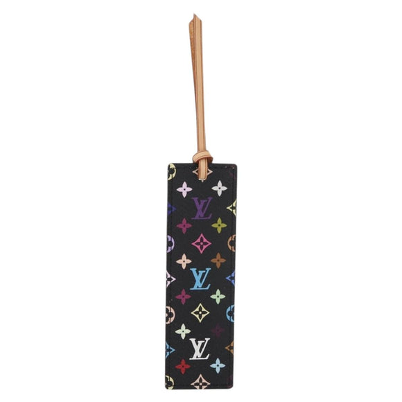 LOUIS VUITTON Multicolor Mark Page Kadu Bookmark Black M99197 LV Auth 176093A