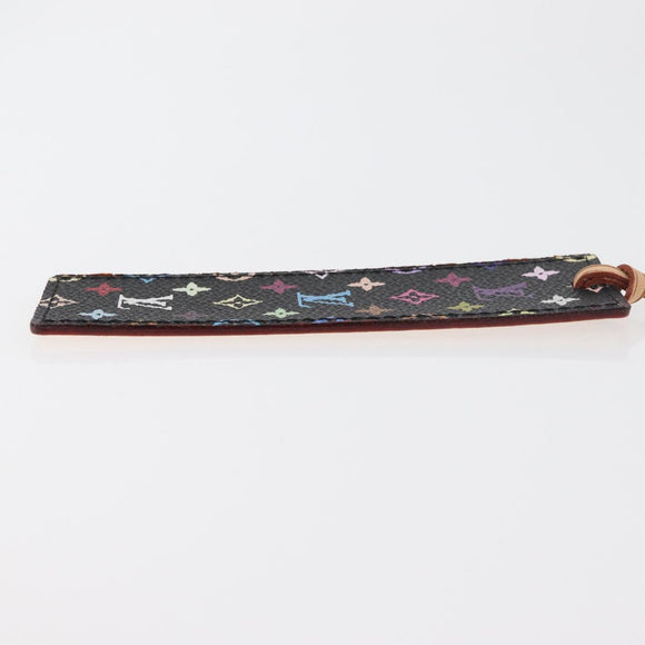 LOUIS VUITTON Multicolor Mark Page Kadu Bookmark Black M99197 LV Auth 176093A