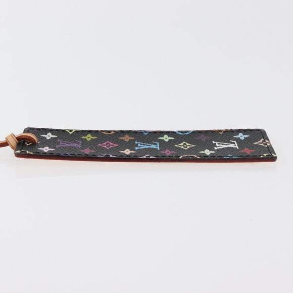 LOUIS VUITTON Multicolor Mark Page Kadu Bookmark Black M99197 LV Auth 176093A