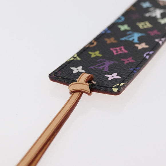 LOUIS VUITTON Multicolor Mark Page Kadu Bookmark Black M99197 LV Auth 176093A
