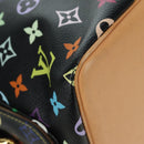 LOUIS VUITTON Monogram Multicolor Petit Noe Bag Black M42230 LV Auth 176094V-9