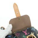 LOUIS VUITTON Monogram Multicolor Petit Noe Bag Black M42230 LV Auth 176094V-18