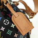 LOUIS VUITTON Monogram Multicolor Petit Noe Bag Black M42230 LV Auth 176094V-20