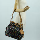 LOUIS VUITTON Monogram Multicolor Petit Noe Bag Black M42230 LV Auth 176094V-24