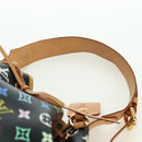 LOUIS VUITTON Monogram Multicolor Petit Noe Bag Black M42230 LV Auth 176094V-8