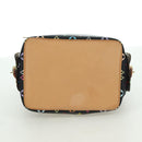 LOUIS VUITTON Monogram Multicolor Petit Noe Bag Black M42230 LV Auth 176094V-5