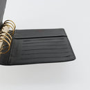 LOUIS VUITTON Epi Agenda MM Day Planner Cover Black R20042 LV Auth 176102A-21