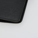 LOUIS VUITTON Epi Agenda MM Day Planner Cover Black R20042 LV Auth 176102A-7