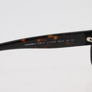 CHANEL COCO Mark Sunglasses plastic Black CC Auth 176107-14
