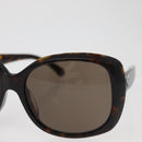 CHANEL COCO Mark Sunglasses plastic Black CC Auth 176107-5