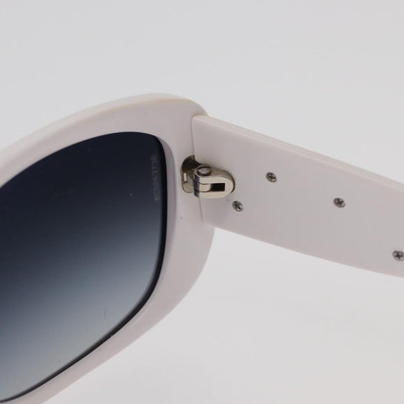 CHANEL Camelia Sunglasses Plastic White 5186-A CC Auth 176109A