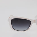 CHANEL Camelia Sunglasses Plastic White 5186-A CC Auth 176109A-3