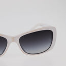CHANEL Camelia Sunglasses Plastic White 5186-A CC Auth 176109A-4