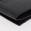 Salvatore Ferragamo Vala Long Wallet Leather Black Gold Auth 176114A-16