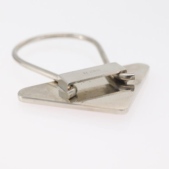 PRADA Key Ring metal Red M285 Auth 176117A