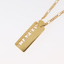 VERSACE Necklace metal Gold Tone Auth 176118A-10