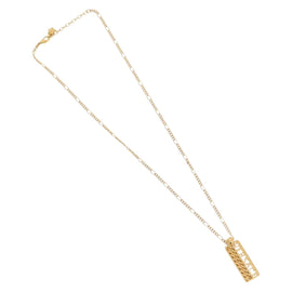 VERSACE Necklace metal Gold Tone Auth 176118A - 0