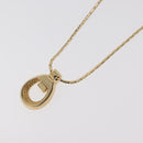 Christian Dior Necklace metal 3 Set Gold Tone Auth 176122-15