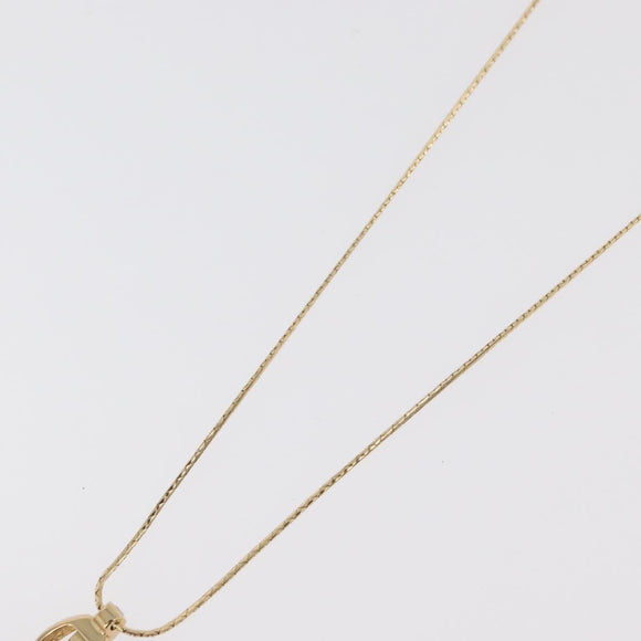 Christian Dior Necklace metal 3 Set Gold Tone Auth 176122