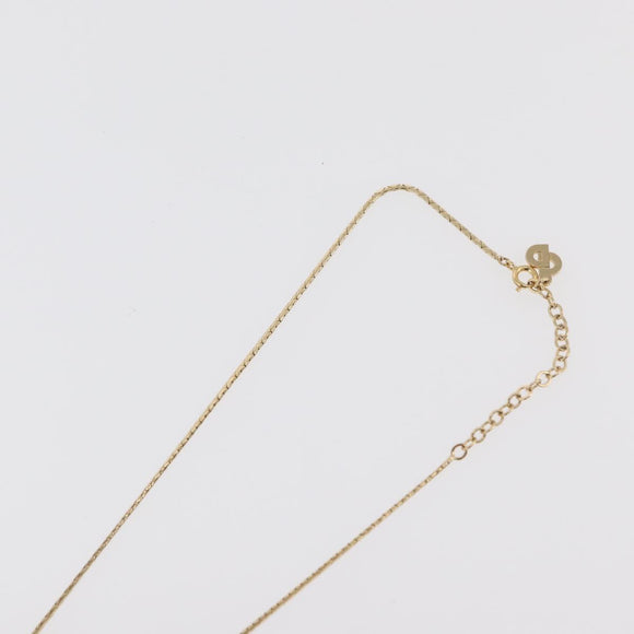 Christian Dior Necklace metal 3 Set Gold Tone Auth 176122