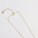 Christian Dior Necklace metal 3 Set Gold Tone Auth 176122-21