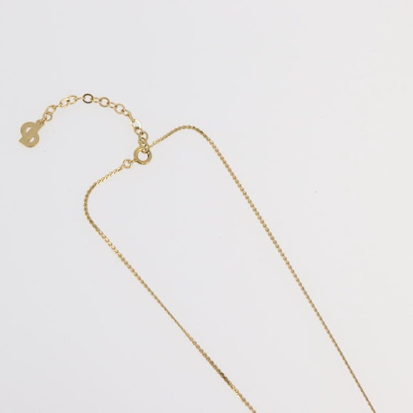 Christian Dior Necklace metal 3 Set Gold Tone Auth 176122