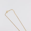 Christian Dior Necklace metal 3 Set Gold Tone Auth 176122-5