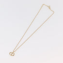 Christian Dior Necklace metal 3 Set Gold Tone Auth 176122-6