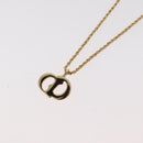 Christian Dior Necklace metal 3 Set Gold Tone Auth 176122-7
