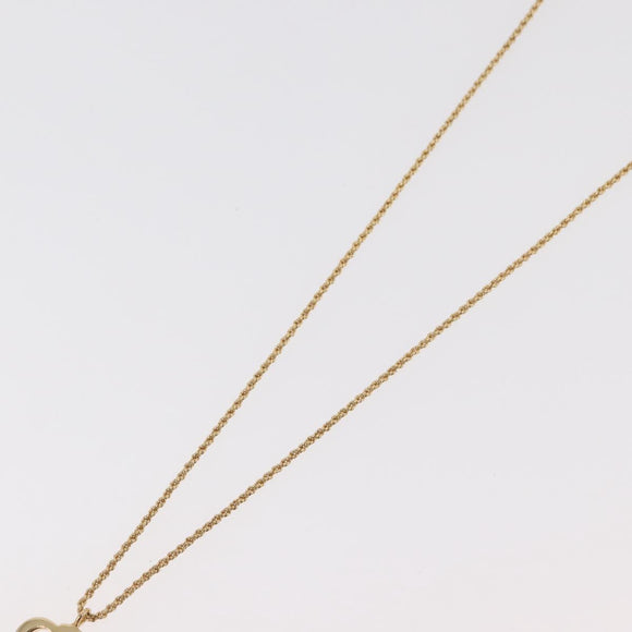 Christian Dior Necklace metal 3 Set Gold Tone Auth 176122