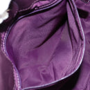 Christian Dior Canage Hand Bag Nylon Purple Silver Auth 176132-22