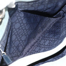 Christian Dior Canage Handtasche Jeansblau Silber Auth 176133-11