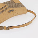 Christian Dior Trotter Canvas Street Chic Umhängetasche Beige Silber Auth 176137A-7