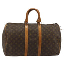 LOUIS VUITTON Monogram Keepall 45 Boston Bag M41428 LV Auth 176152-2