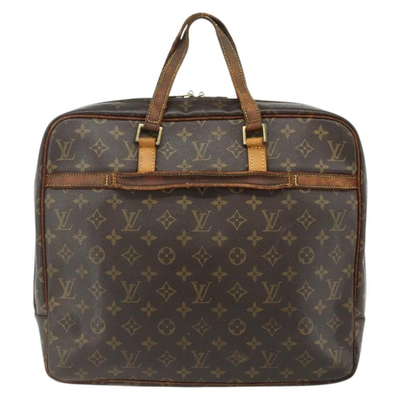 LOUIS VUITTON Monogram Porte Documents Pegas Hand Bag M53343 LV Auth 176153
