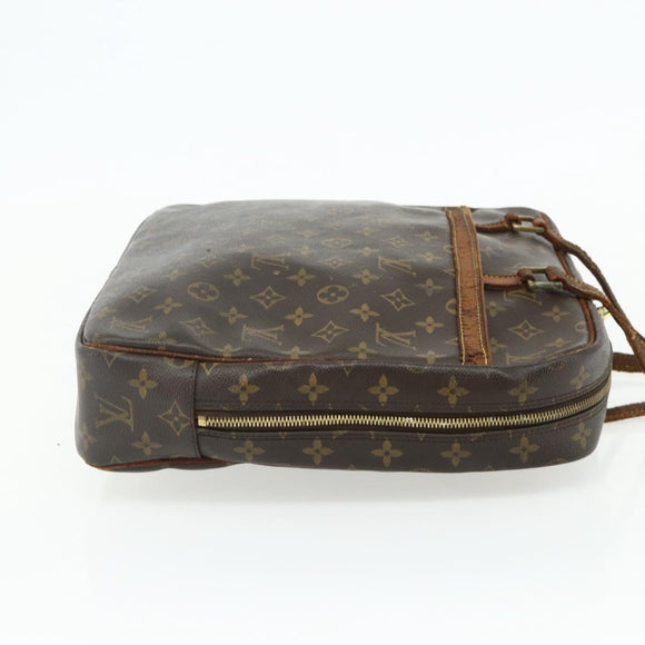 LOUIS VUITTON Monogram Porte Documents Pegas Hand Bag M53343 LV Auth 176153