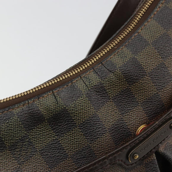 LOUIS VUITTON Damier Ebene Bloomsbury PM Shoulder Bag N42251 LV Auth 176156