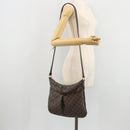 LOUIS VUITTON Damier Ebene Bloomsbury PM Shoulder Bag N42251 LV Auth 176156-25