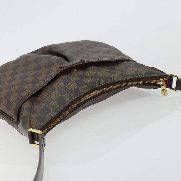LOUIS VUITTON Damier Ebene Bloomsbury PM Shoulder Bag N42251 LV Auth 176156