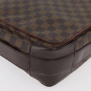 LOUIS VUITTON Damier Ebene Bastille Shoulder Bag N45258 LV Auth 176158-9
