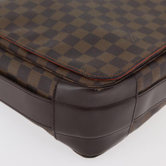 LOUIS VUITTON Damier Ebene Bastille Shoulder Bag N45258 LV Auth 176158