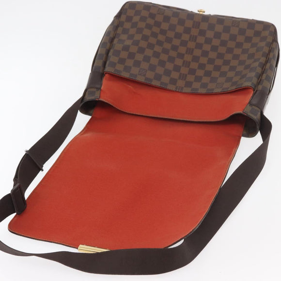 LOUIS VUITTON Damier Ebene Bastille Shoulder Bag N45258 LV Auth 176158