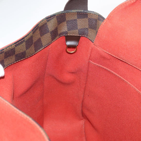 LOUIS VUITTON Damier Ebene Bastille Shoulder Bag N45258 LV Auth 176158